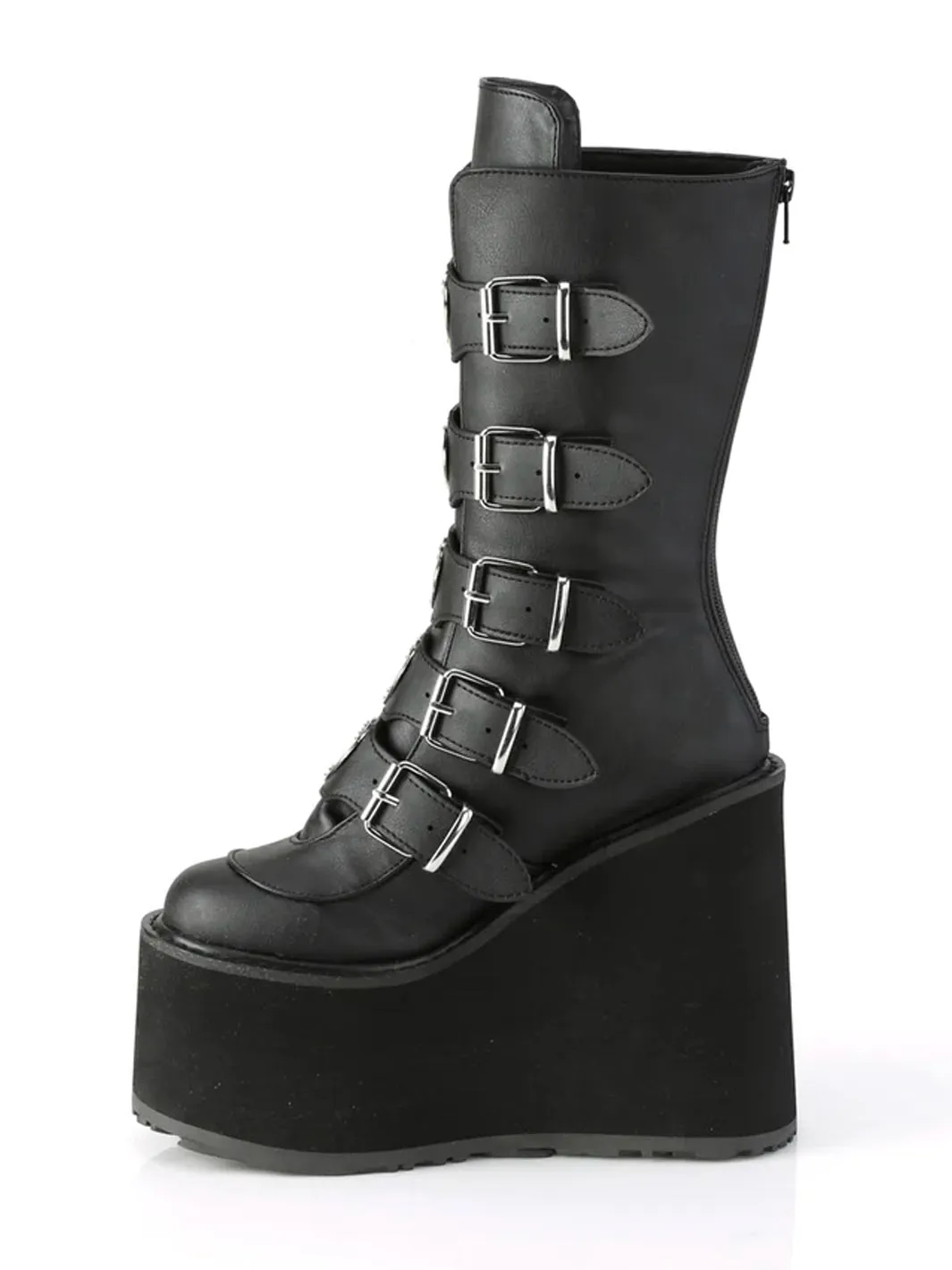 DEMONIA SWING-230 - BLACK VEGAN LEATHER ✰ PRE ORDER ✰