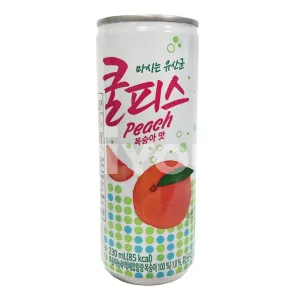 Dongwon Coolpis Peach ~ Coolpis 水蜜桃味 有氣飲料