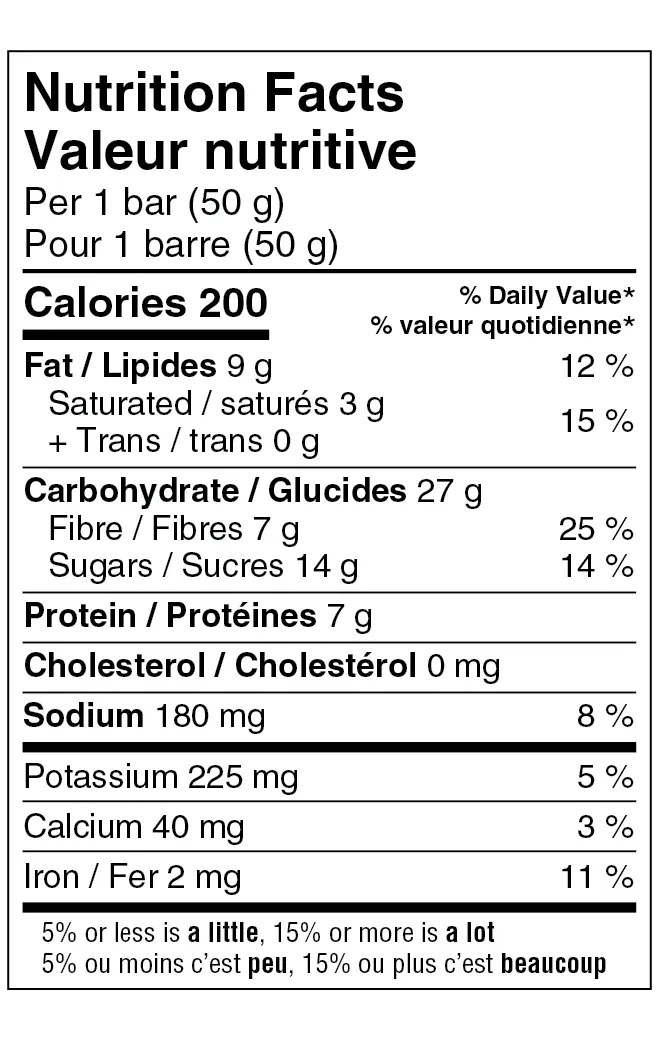 Energy Bar - Peanut Butter & Chocolate