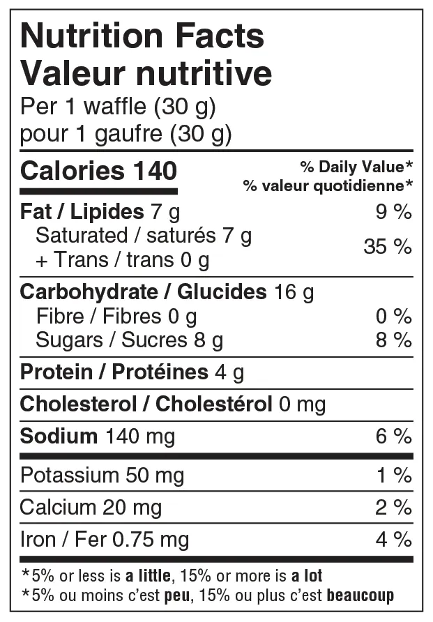 Energy Waffle - Salted Caramel