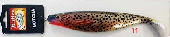 Entice Gotcha Shad Junior Soft Plastic Fishing Lure