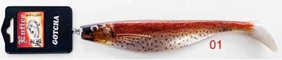Entice Gotcha Shad Junior Soft Plastic Fishing Lure