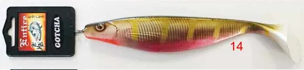 Entice Gotcha Shad Junior Soft Plastic Fishing Lure
