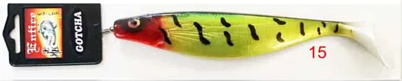 Entice Gotcha Shad Junior Soft Plastic Fishing Lure