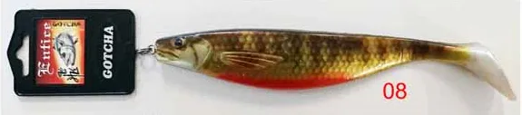 Entice Gotcha Shad Junior Soft Plastic Fishing Lure