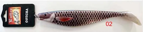 Entice Gotcha Shad Junior Soft Plastic Fishing Lure