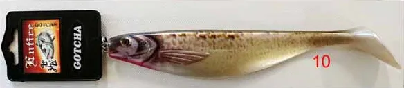 Entice Gotcha Shad Junior Soft Plastic Fishing Lure