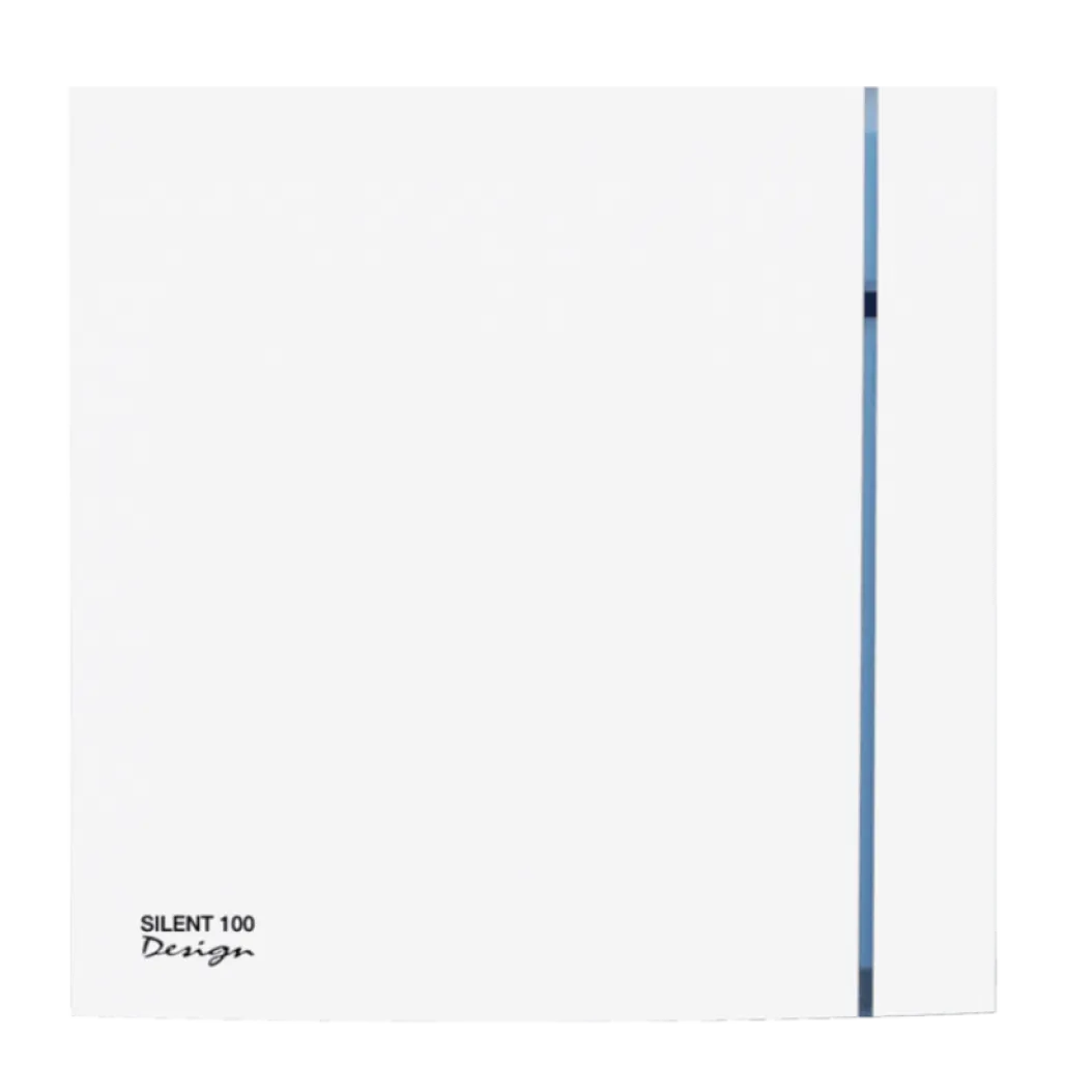 Envirovent SILDES100TS SILENT DESIGN 100 Timer in Silver