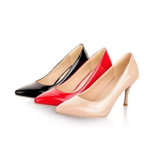 Esmeralda Career High Heal Pumps