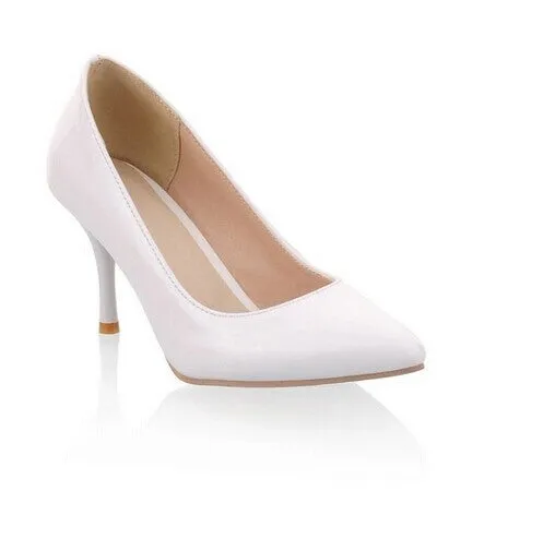 Esmeralda Career High Heal Pumps