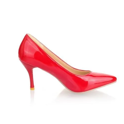 Esmeralda Career High Heal Pumps