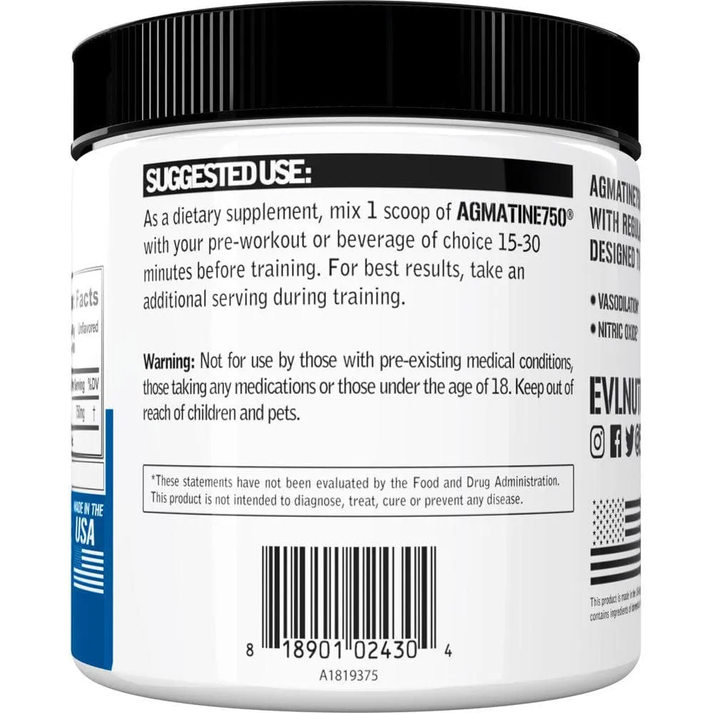 EVL Agmatine (100 Servings)