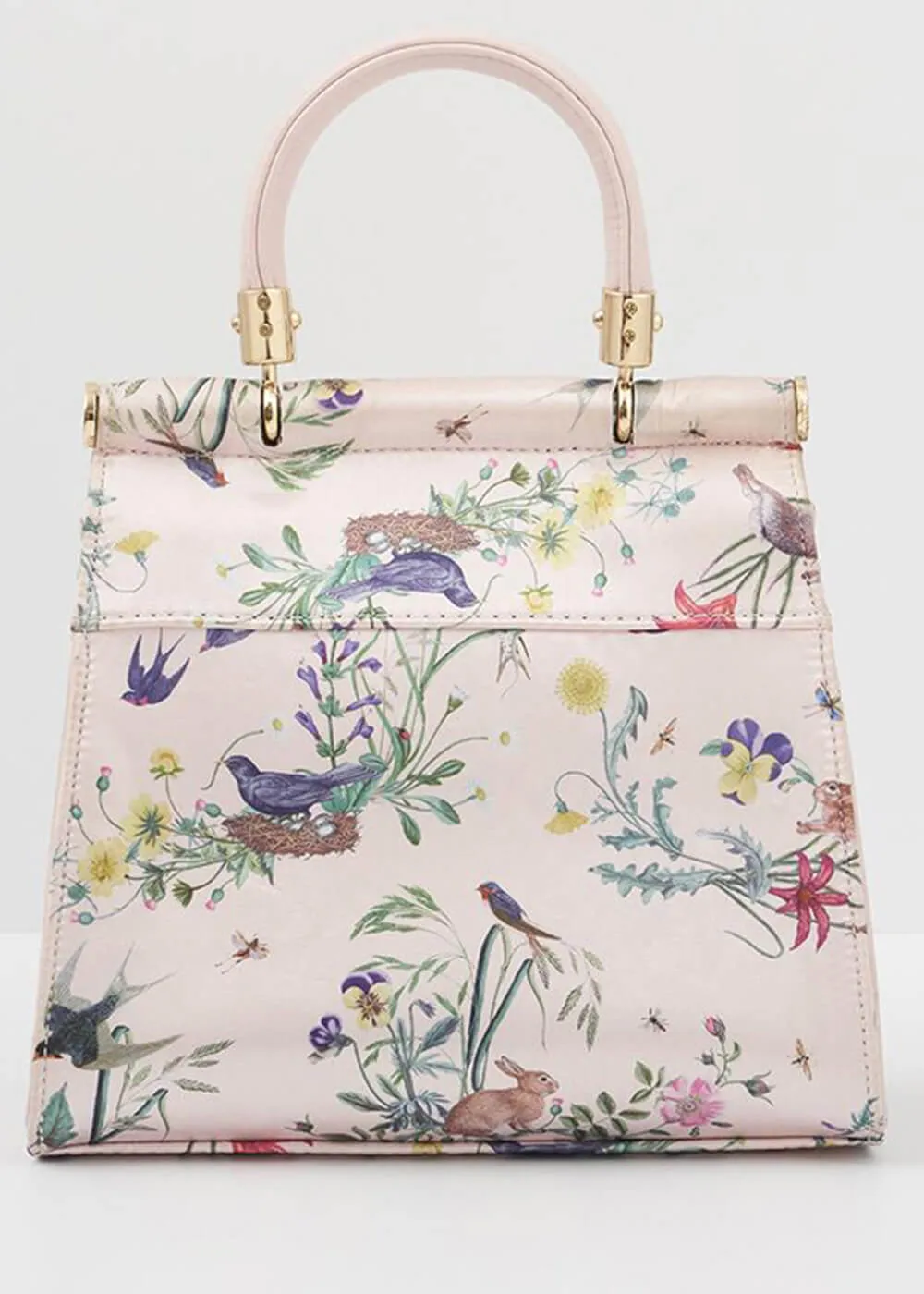 Fable England Running Bunny Bag Blush Pink