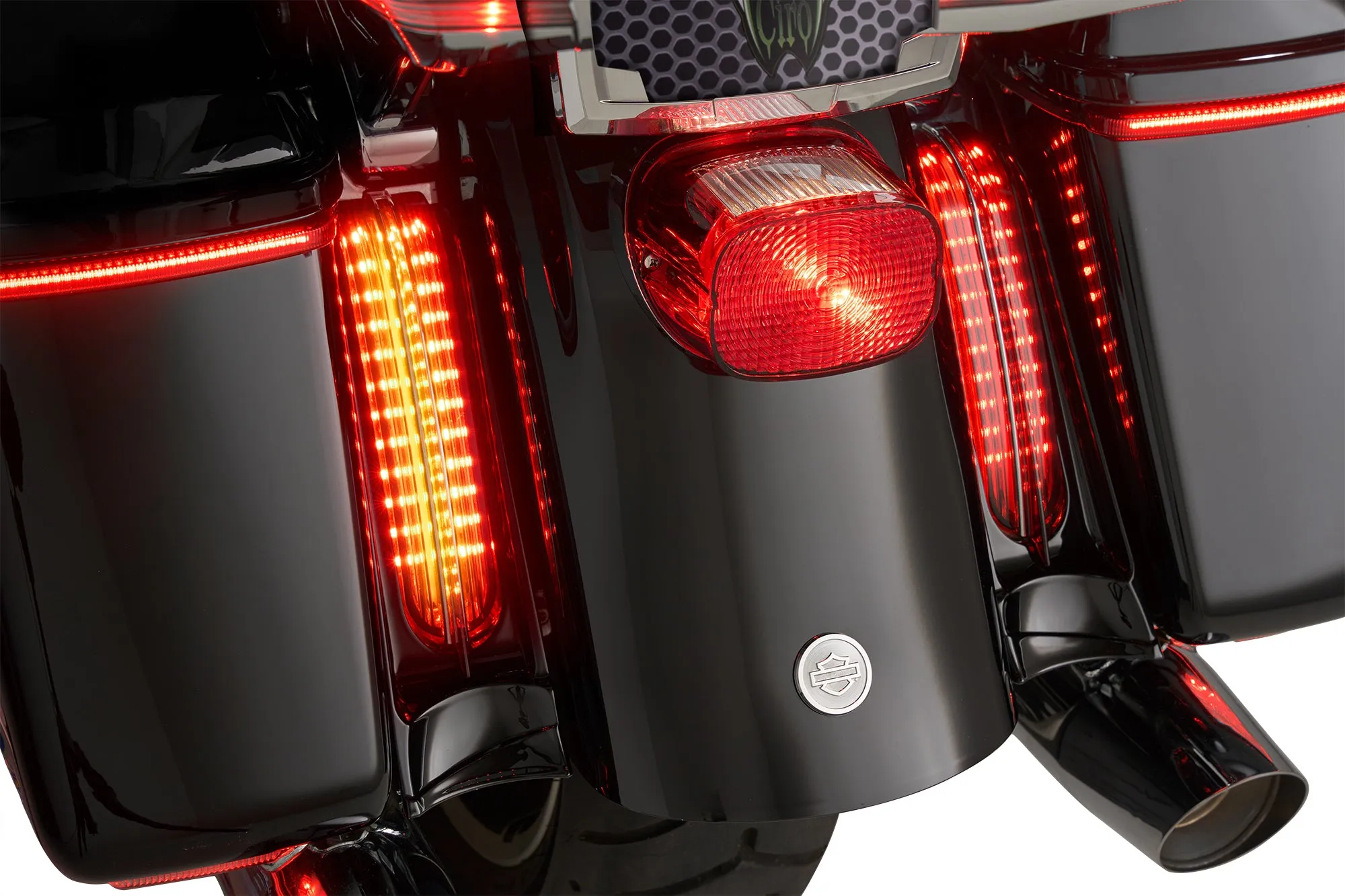 Filler Panel Lights for '14-up Ultras & Road Kings, Black