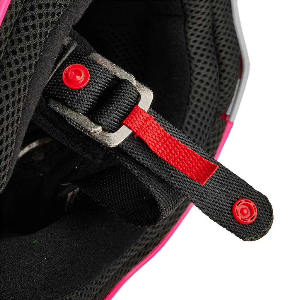 Fox - 2024 Youth V1 Nitro Black/Pink Helmet