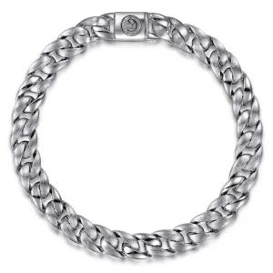 Gabriel & Co. Sterling Silver Heavy Chain Bracelet