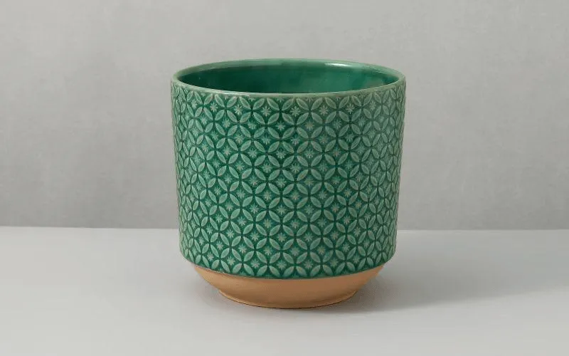 Green Hive Ceramic Plant Pot