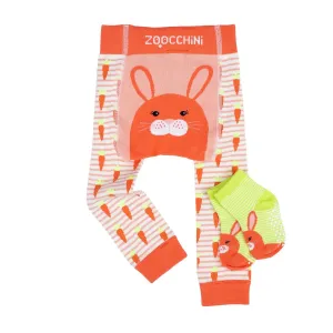 Grip Easy Comfort Crawler Legging & Socks Set - Bella the Bunny