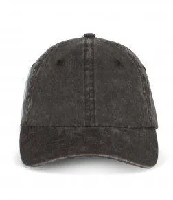 Gun Hill Mens Organic Faded Cap - Black or Aqua