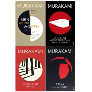 Haruki Murakami Collection 4 Books Set Men Without Women, What I Talk, Kafka on the Shore, Norwegian Wood