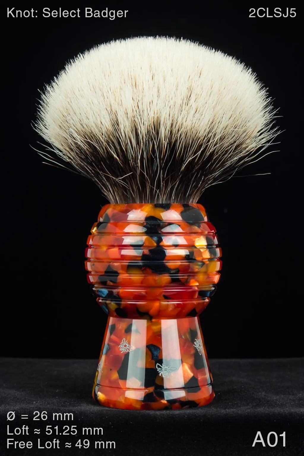 High-rise Beehive 26 mm Krakatoa
