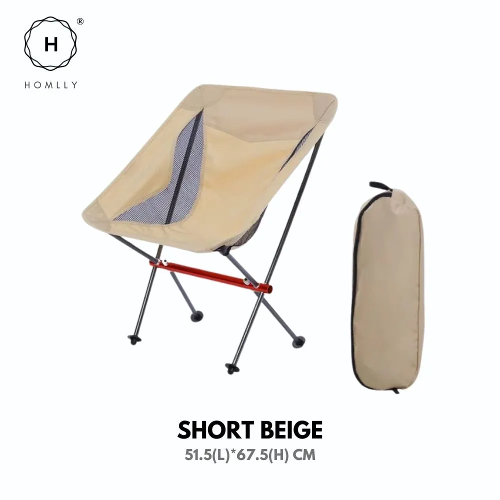 Homlly Ultralight Portable Outdoor Camping Folding Chair