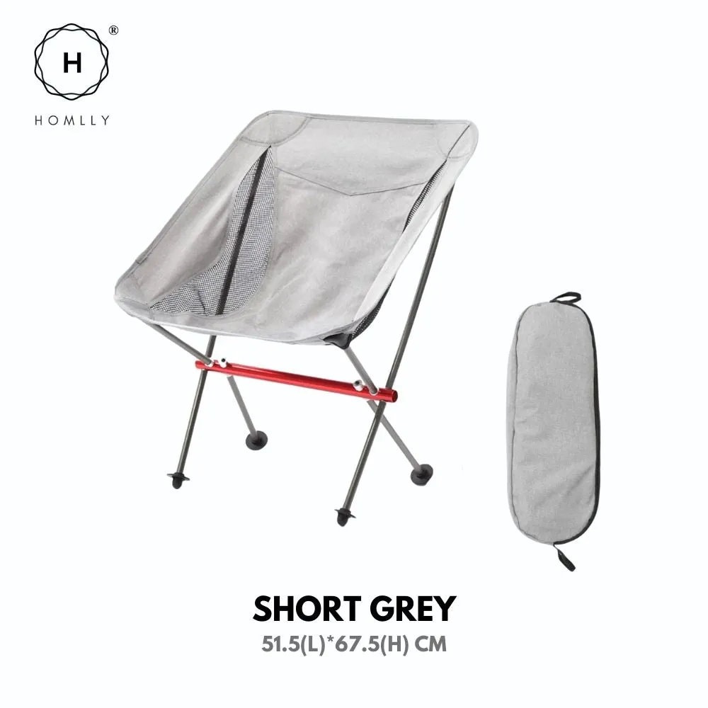 Homlly Ultralight Portable Outdoor Camping Folding Chair