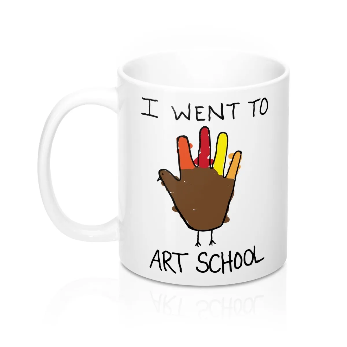 I Went To Art School Coffee Mug