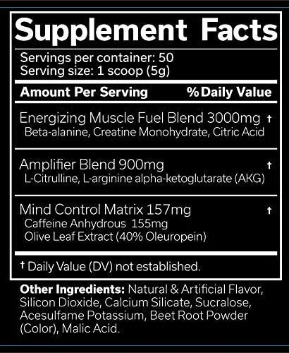 JNX Sports The Curse! PRE-WORKOUT (50 Servings) Pineapple Shred EXP Aug 2027