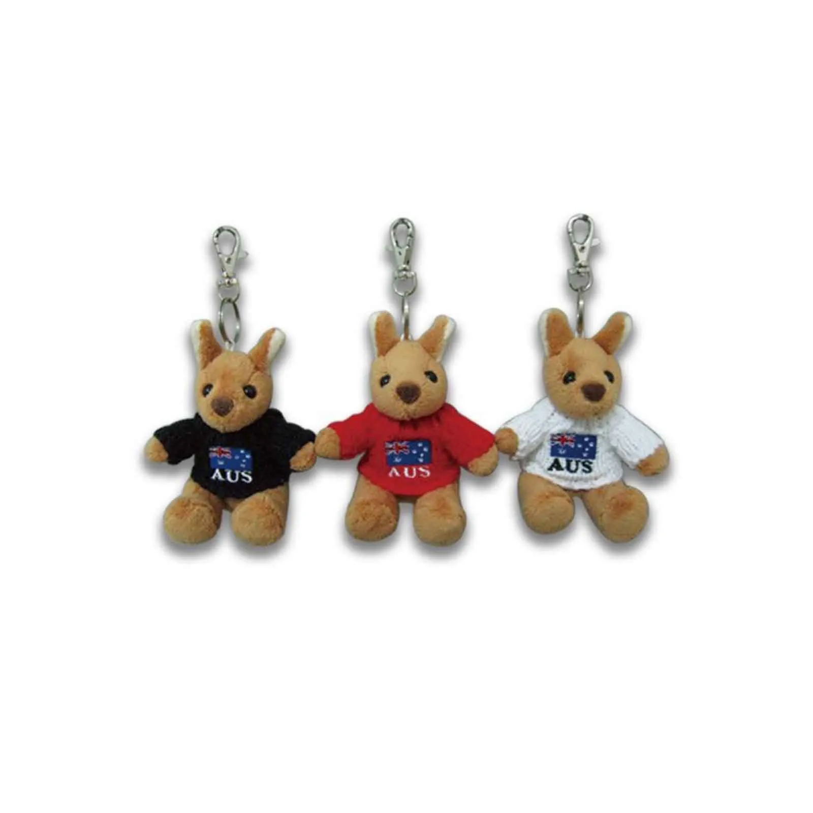Key Chain Kangaroo Knit AUS Flag