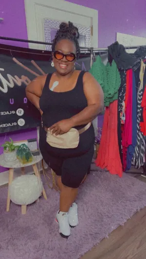 Lounge Plus Size Romper Set