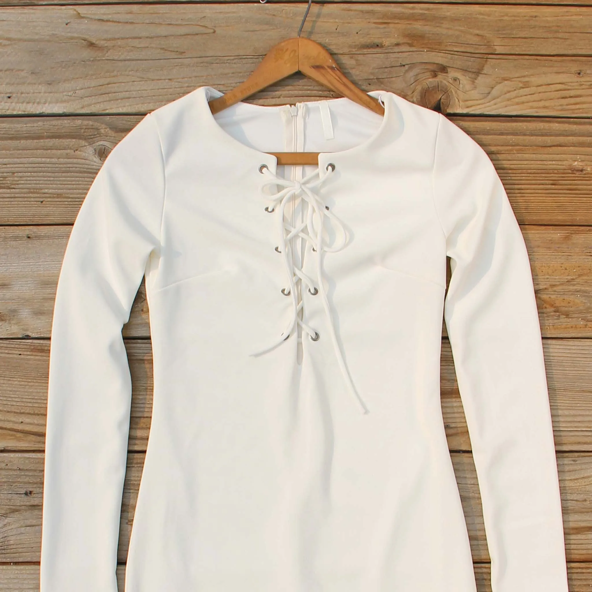 Luner Lace-up Dress