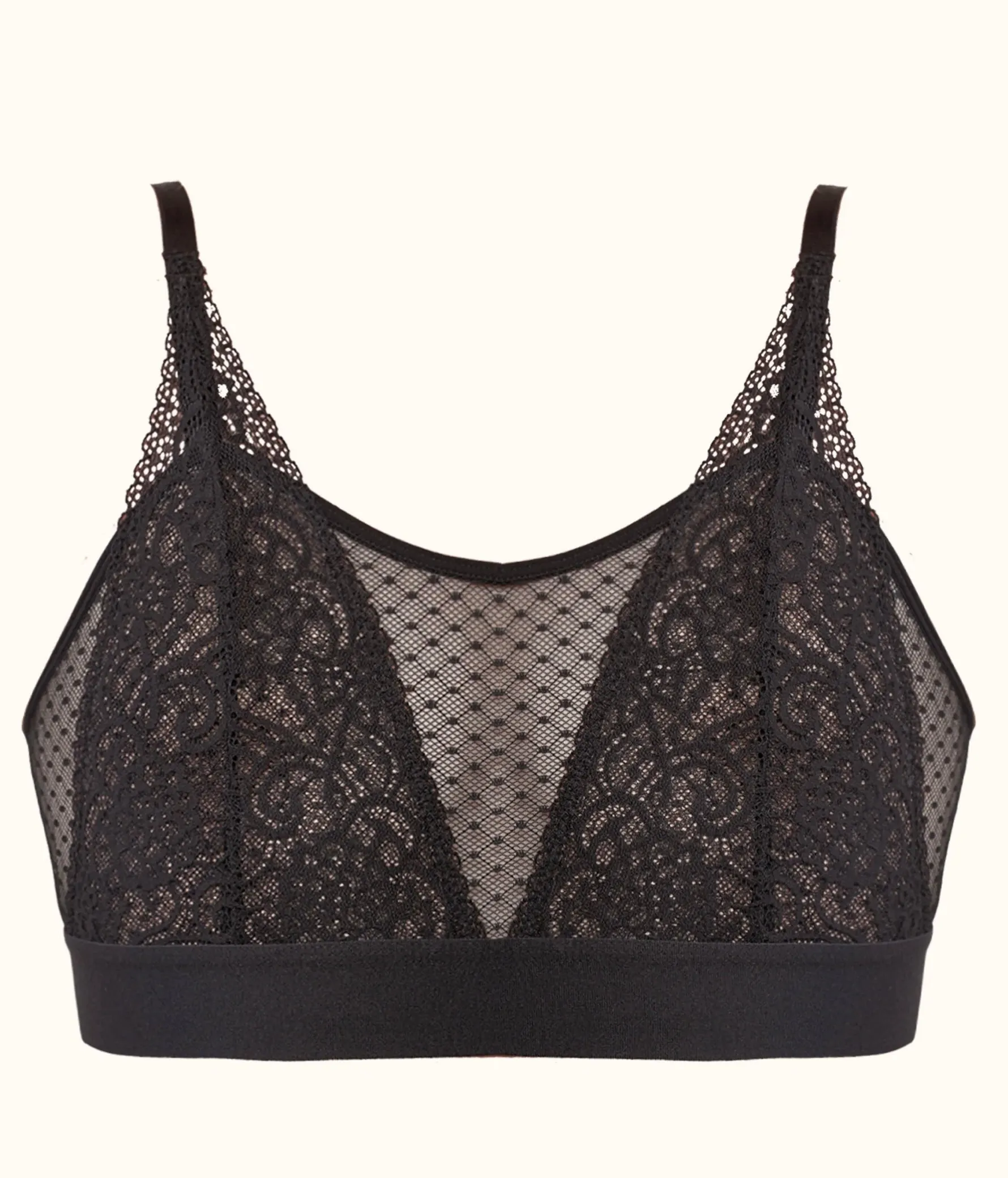 Maggie Wireless Lace Bralette AO-062