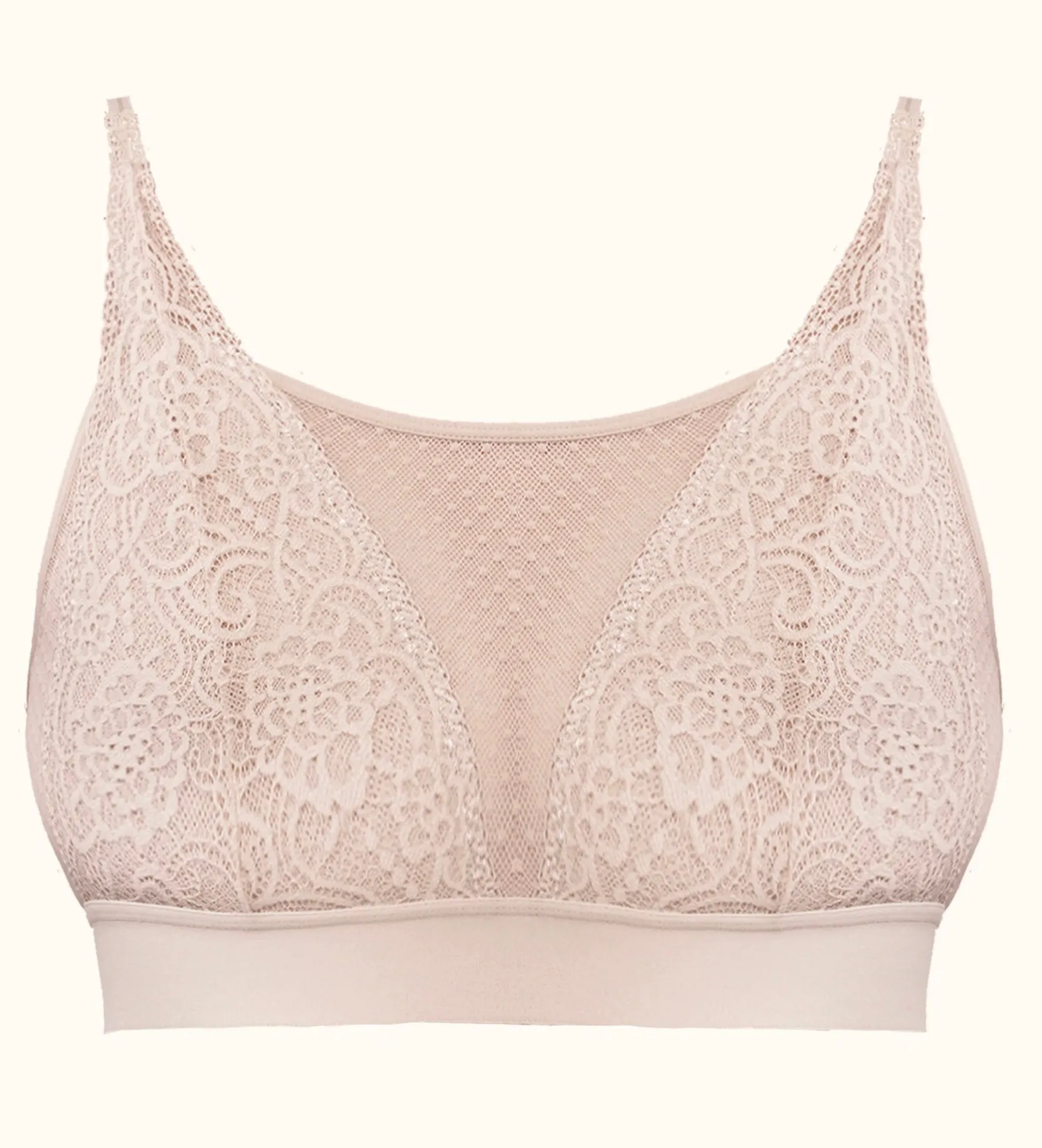 Maggie Wireless Lace Bralette AO-062