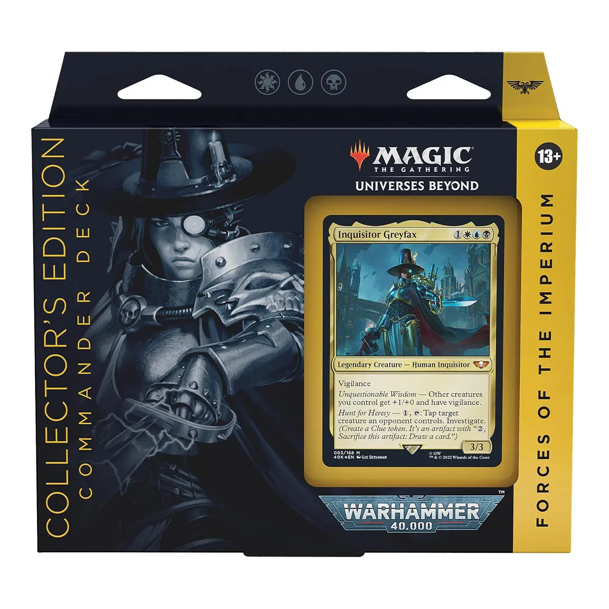 Magic Warhammer 40,000 Universes Beyond Commander Decks Collectors Edition (Set of 4)