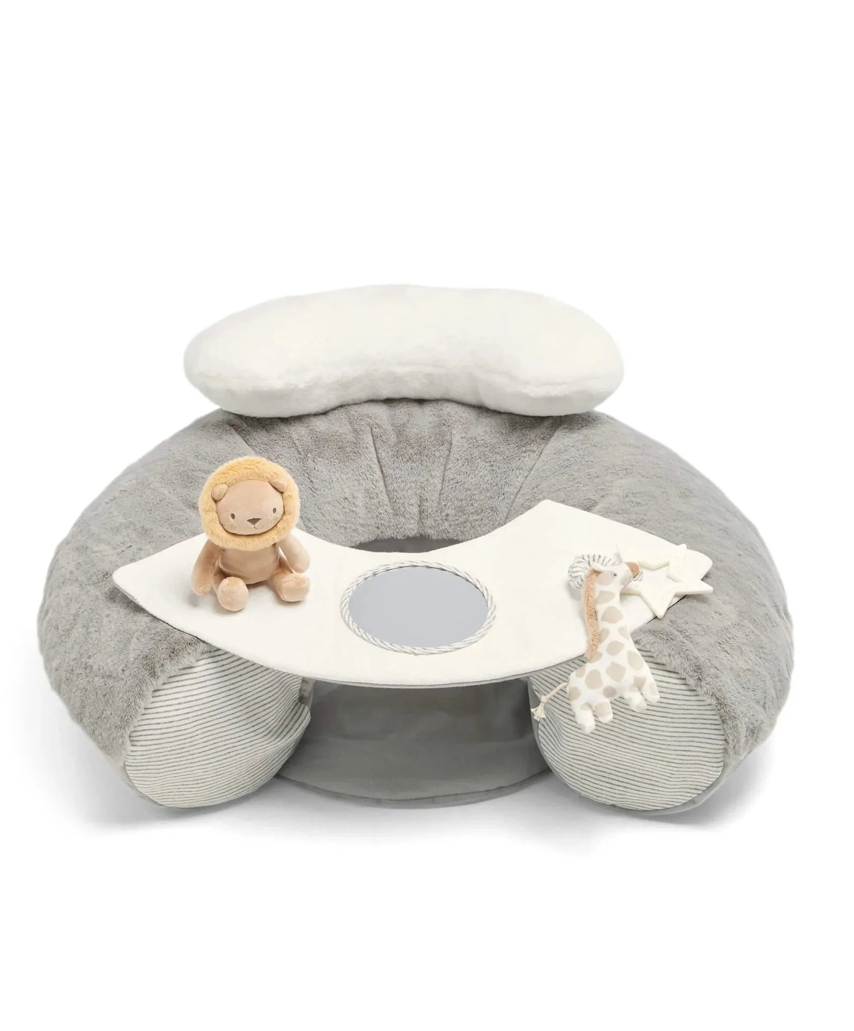 Mamas & Papas 'Welcome to the World' Sit & Play Elephant Interactive Seat - Grey