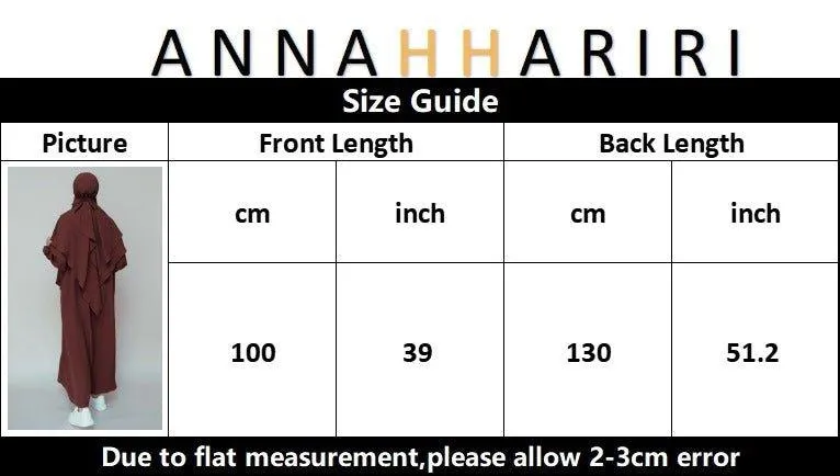 Maroon Two layer khimar niqab feature