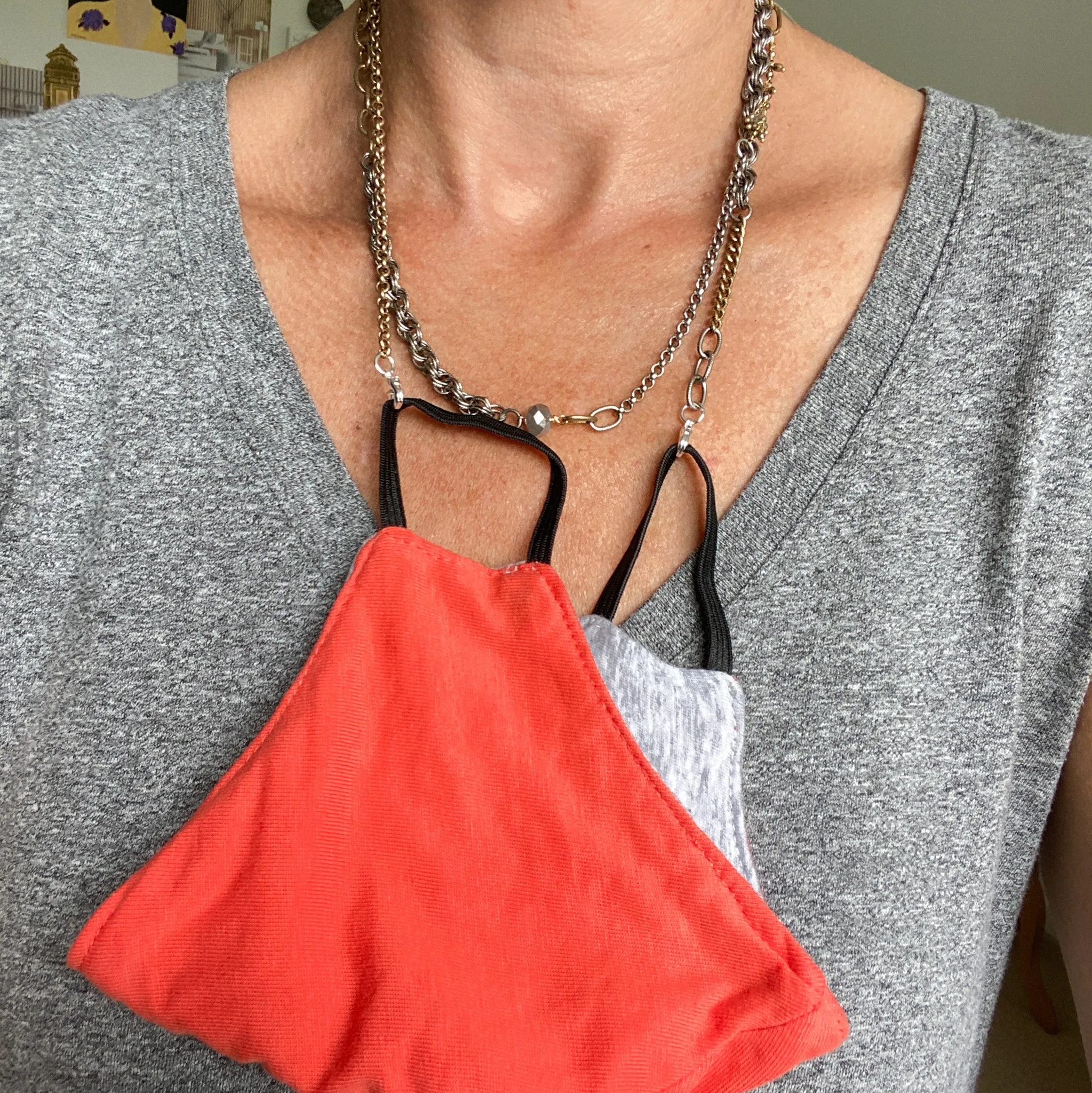 Mask Chain and Necklace