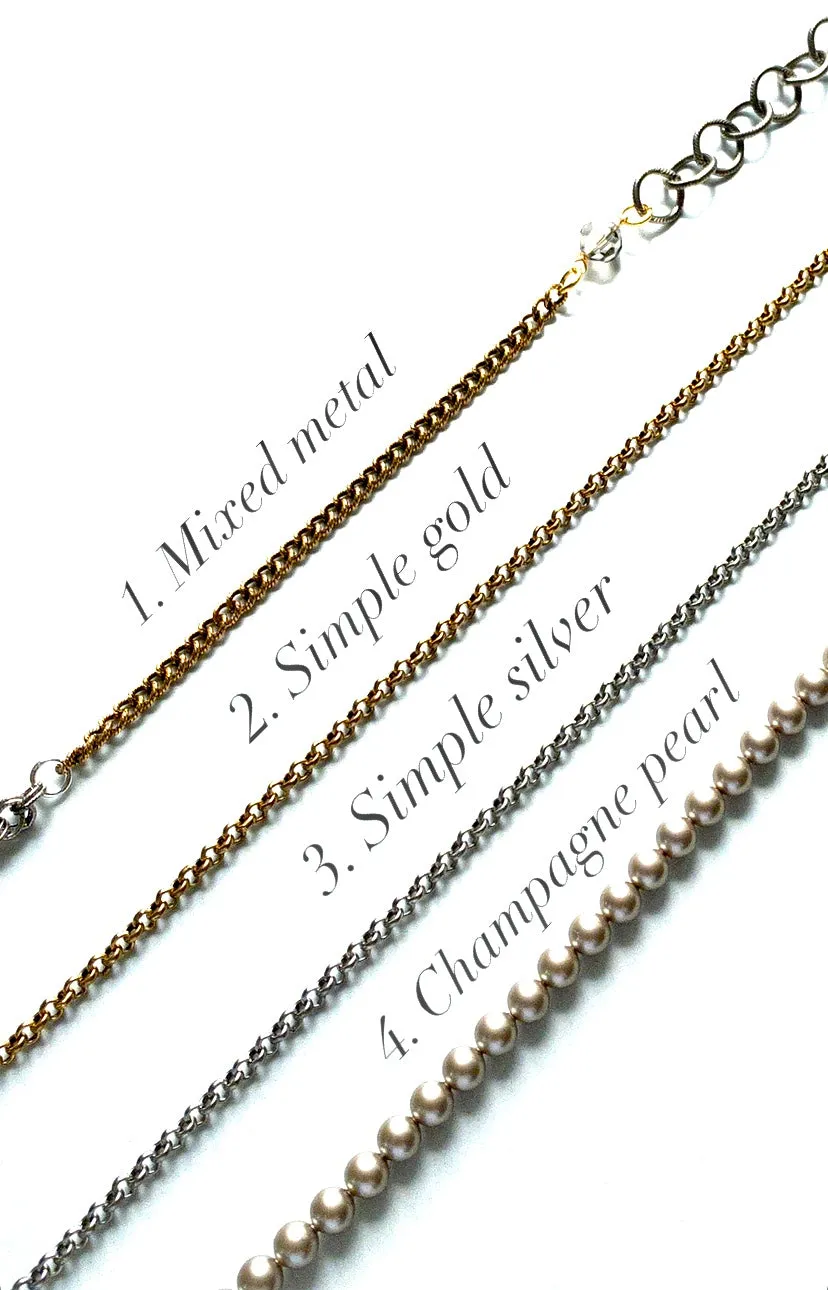 Mask Chain and Necklace