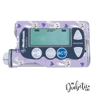 Mauve, Rabbit! - Medtronic Paradigm Series 7 Sticker