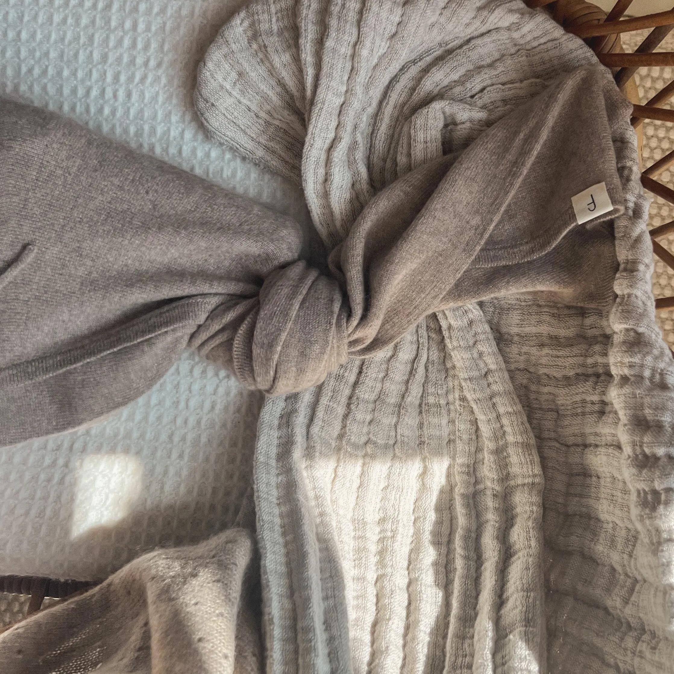 Maxim Premium Cashmere Baby Swaddle (Oatmeal)
