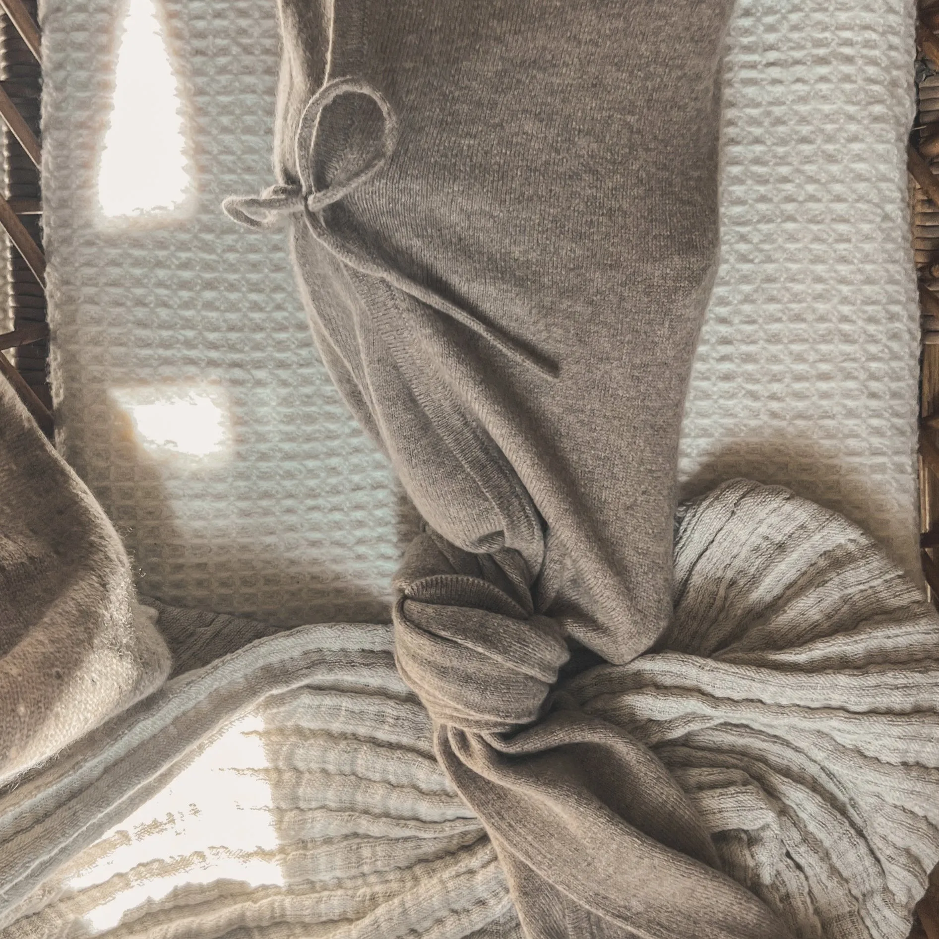 Maxim Premium Cashmere Baby Swaddle (Oatmeal)