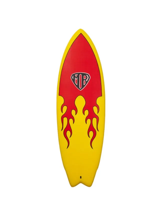 MR Epoxy Soft Twin Fin 5'6