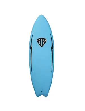 MR Epoxy Soft Twin Fin 5'6