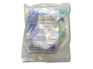 Nasal oxygen CANNULA Adult Flexible Tip Soft , Over the ear style Size M.