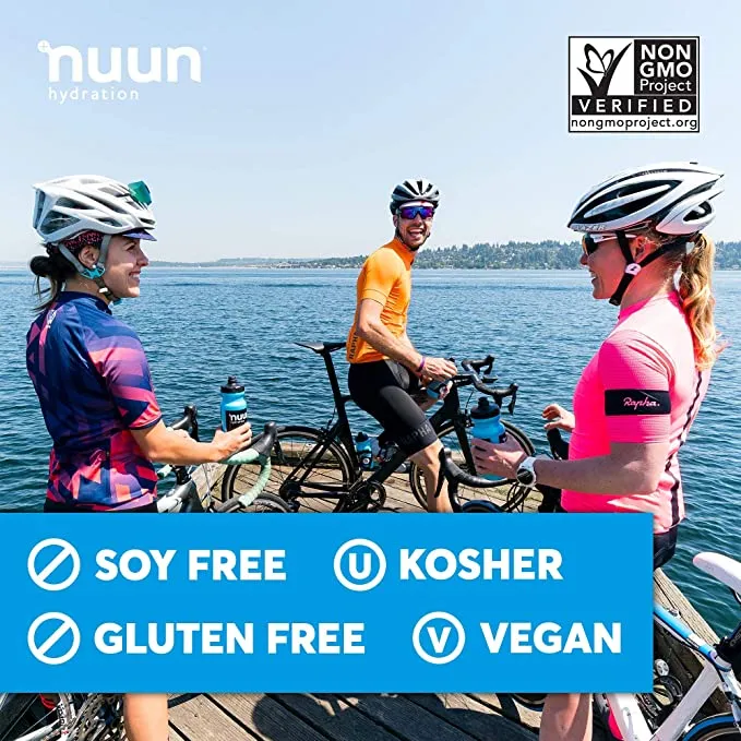New Nuun Sport: Electrolyte Drink Tablets, Box of 4 Tubes (40 servings), Tropical, Electrolyte Hydration Supplement
