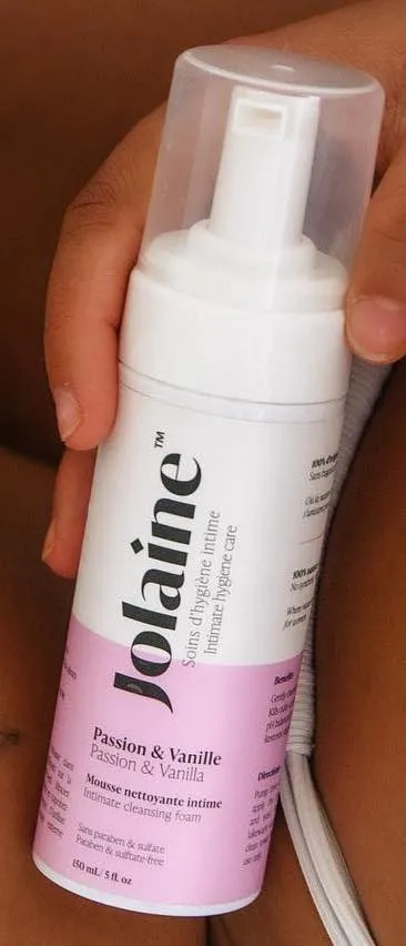 New Vegan Feminine Wash Cleansing foam - Passion & Vanilla Jolaine Retails $32.99 