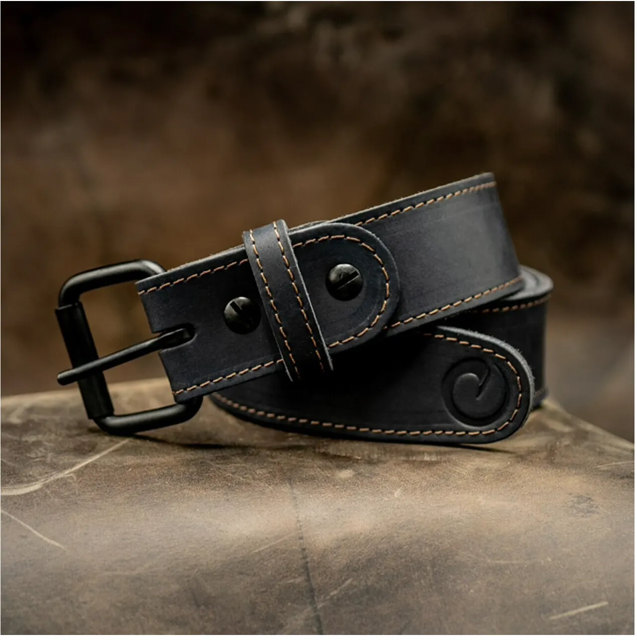 ORIGIN RAW EDGE BELT - ONYX (BLACK)