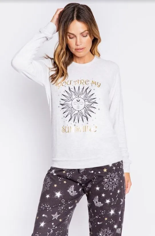 PJ Salvage Flannels You Are My Sunshine Long Sleeve
