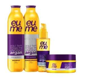 Post Chemistry Argan Omega 3   9 Vitamin E Treatment Kit 4 Products - Eume